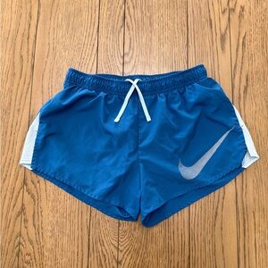 Nike Women's Blue  Dri-fit Athletic Shorts